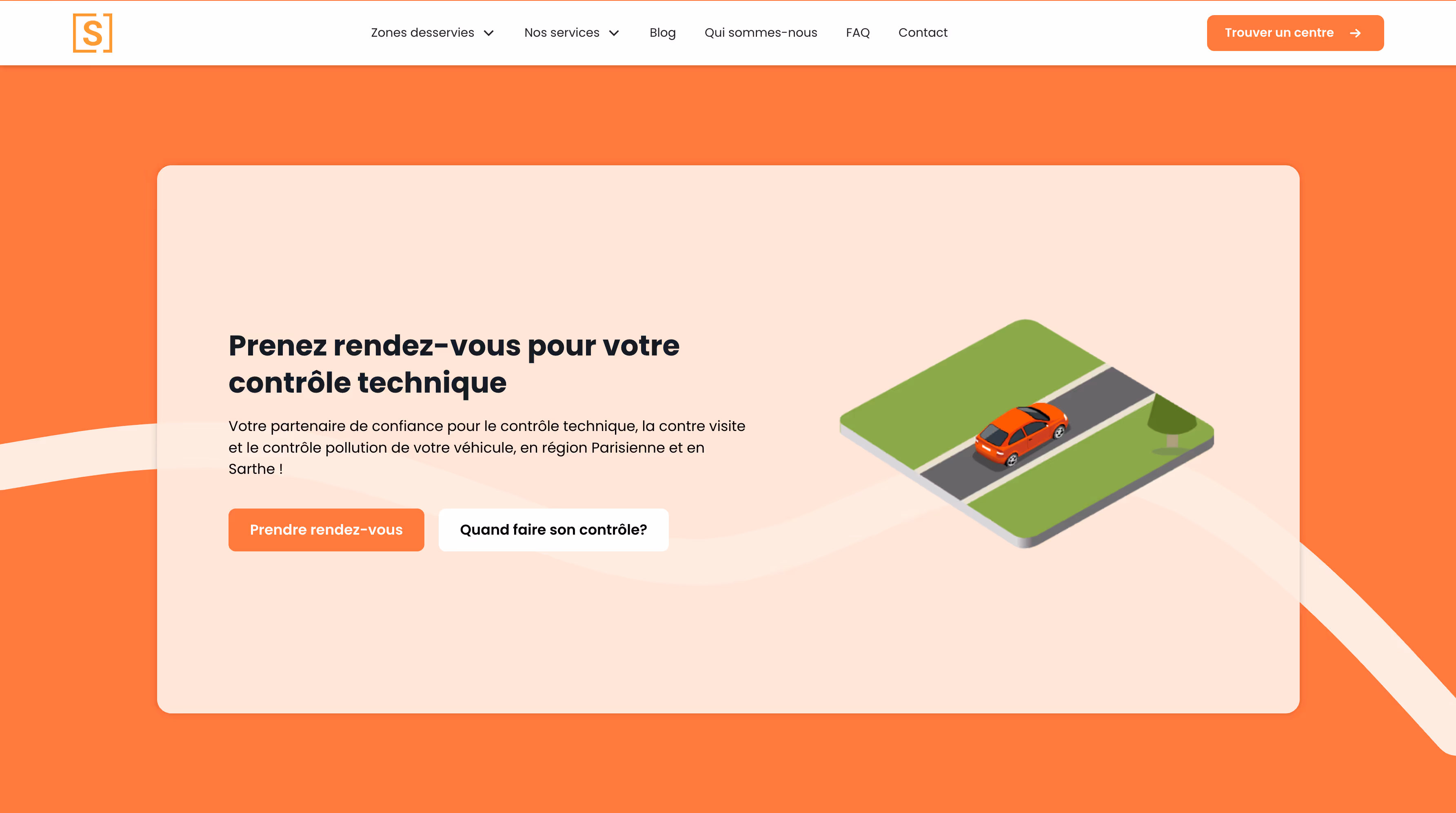 Capture du site controlestechniques.com